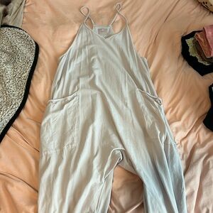 Never worn, free people jumpsuit, light purple